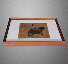 浦东书画装裱配框服务案例